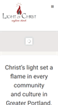 Mobile Screenshot of lightofchrist.net